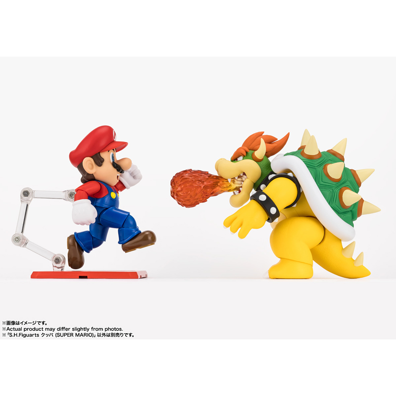 海外限定　クッパ　アメトイ　フィギュアーツ　マリオ　figma ルイージ スーパーマリオ』マリオ・ルイージ・クッパ・ヨッシーがS.H.